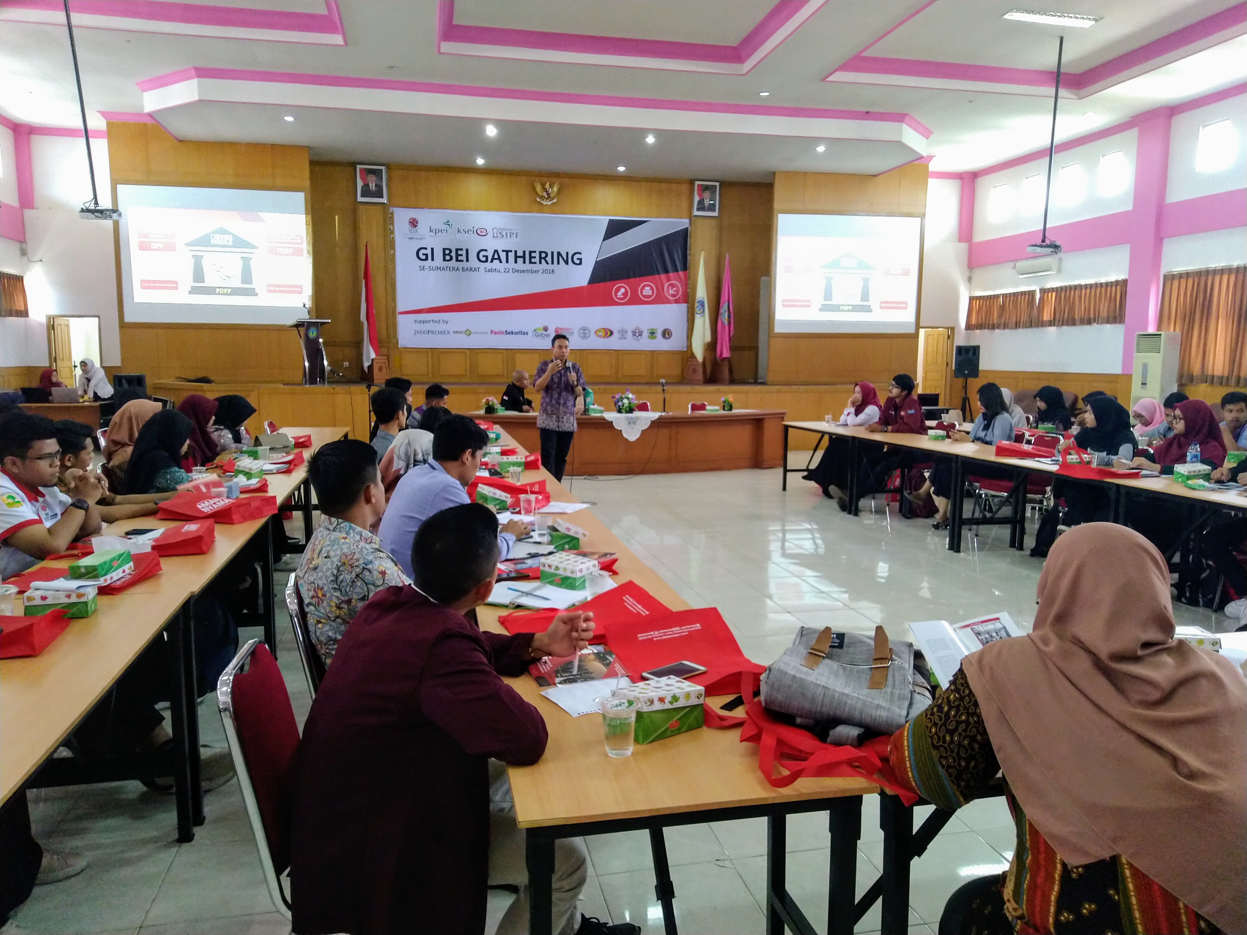 Sosialisasi Bersama BEI Kantor Perwakilan Sumatera Barat