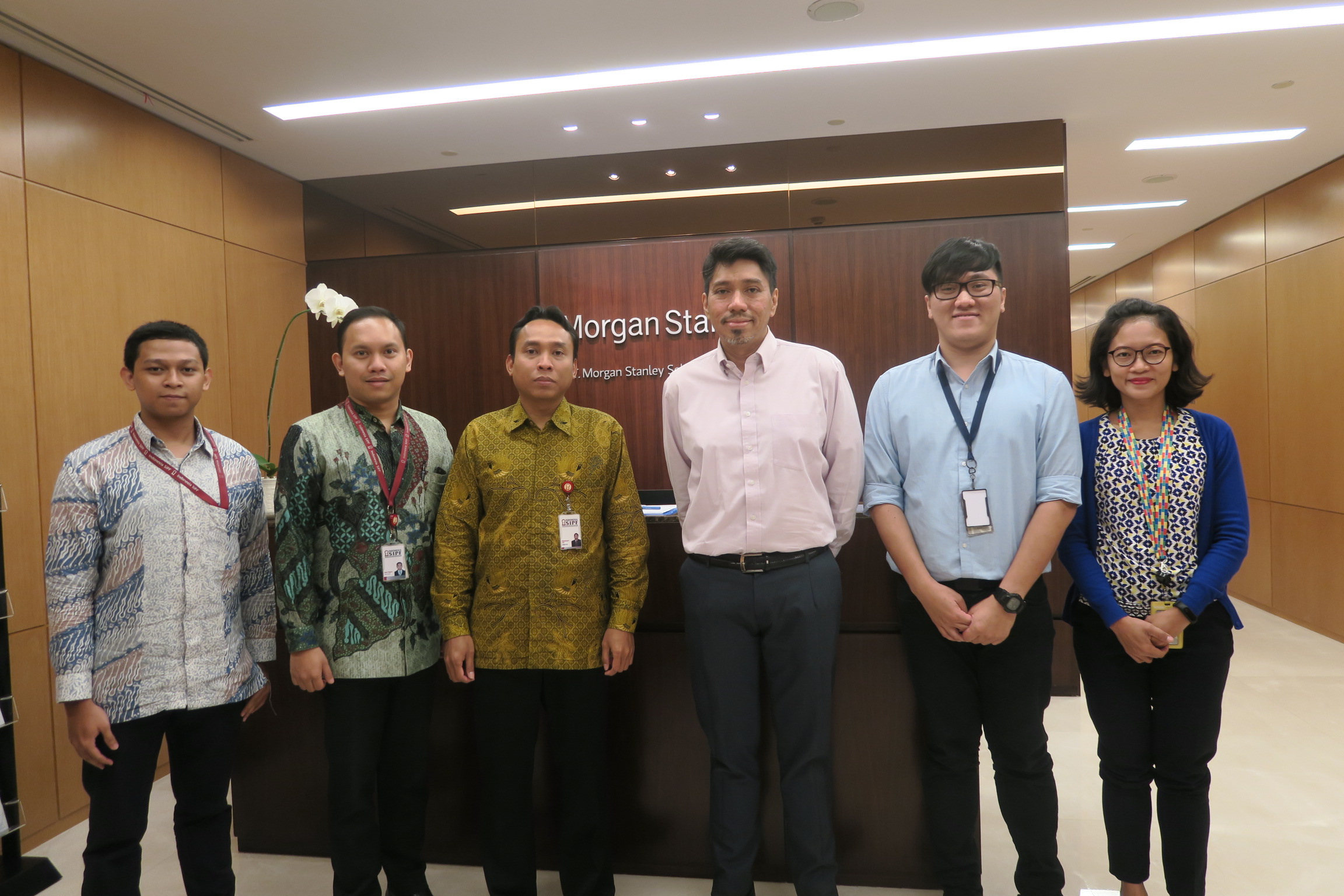 Kunjungan ke PT Morgan Stanley Sekuritas Indonesia dalam Rangka Sosialisasi Dana Perlindungan Pemodal