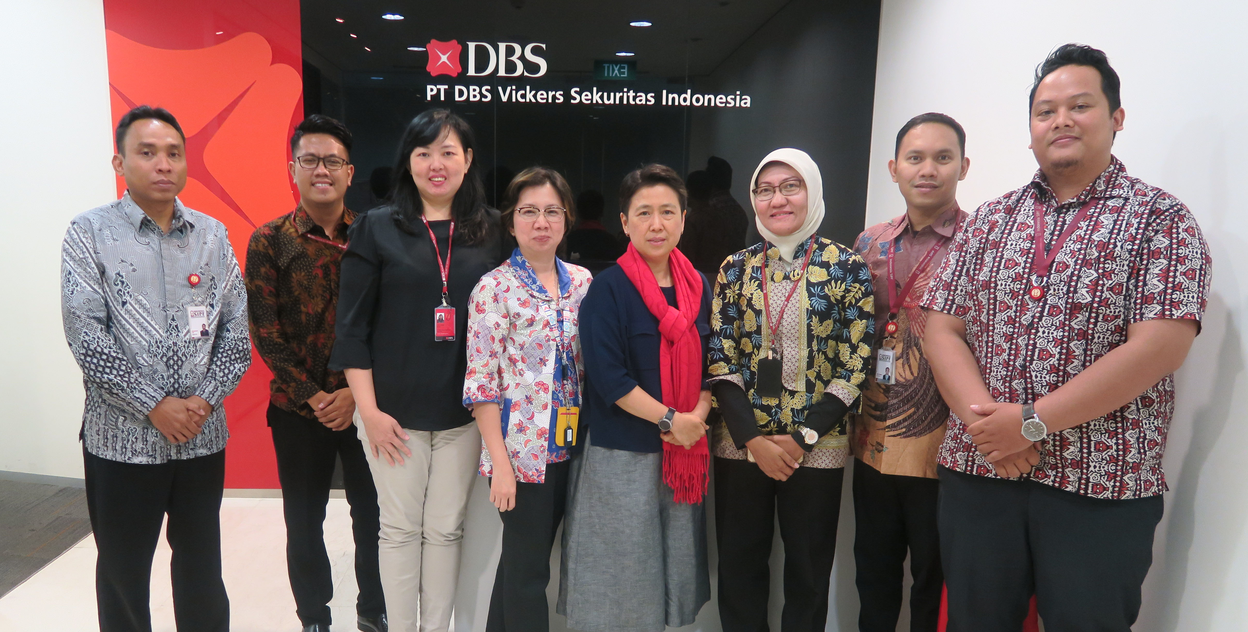 Kunjungan ke PT DBS Vickers Sekuritas Indonesia dalam Rangka Sosialisasi Dana Perlindungan Pemodal
