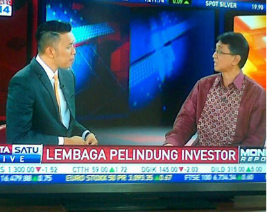 Interview dengan Berita Satu perihal Lembaga Pelindung Investor