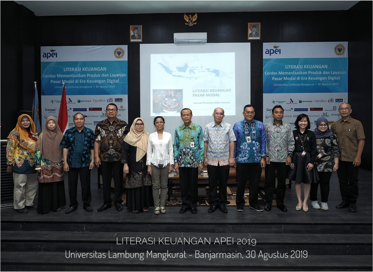 Berpartisipasi dalam Acara Literasi Keuangan di Universitas Lambung Mangkurat, Banjarmasin