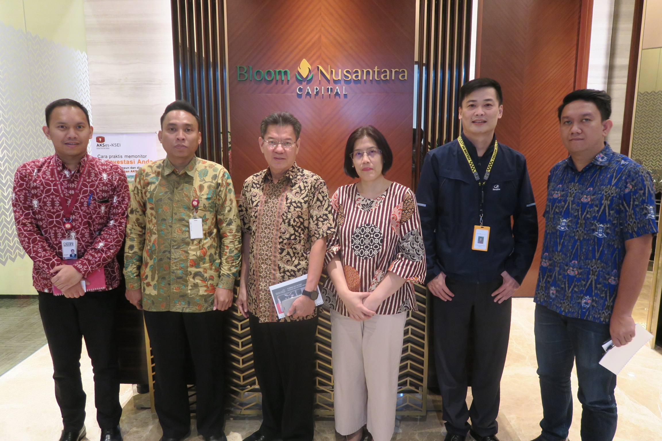 Kunjungan ke BNC Sekuritas Indonesia dalam Rangka Sosialisasi Dana Perlindungan Pemodal