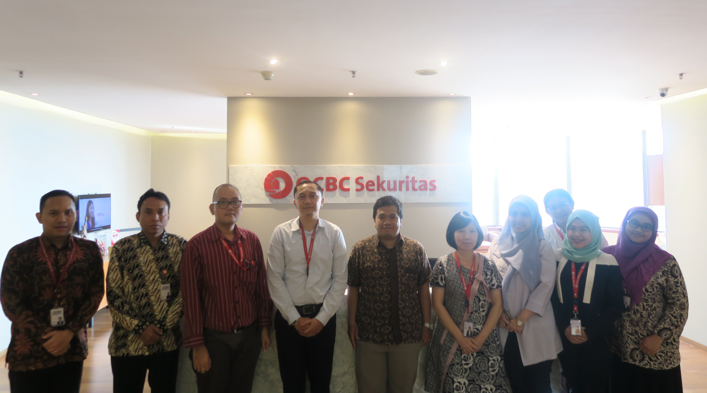 Kunjungan ke OCBC Sekuritas dalam Rangka Sosialisasi Dana Perlindungan Pemodal