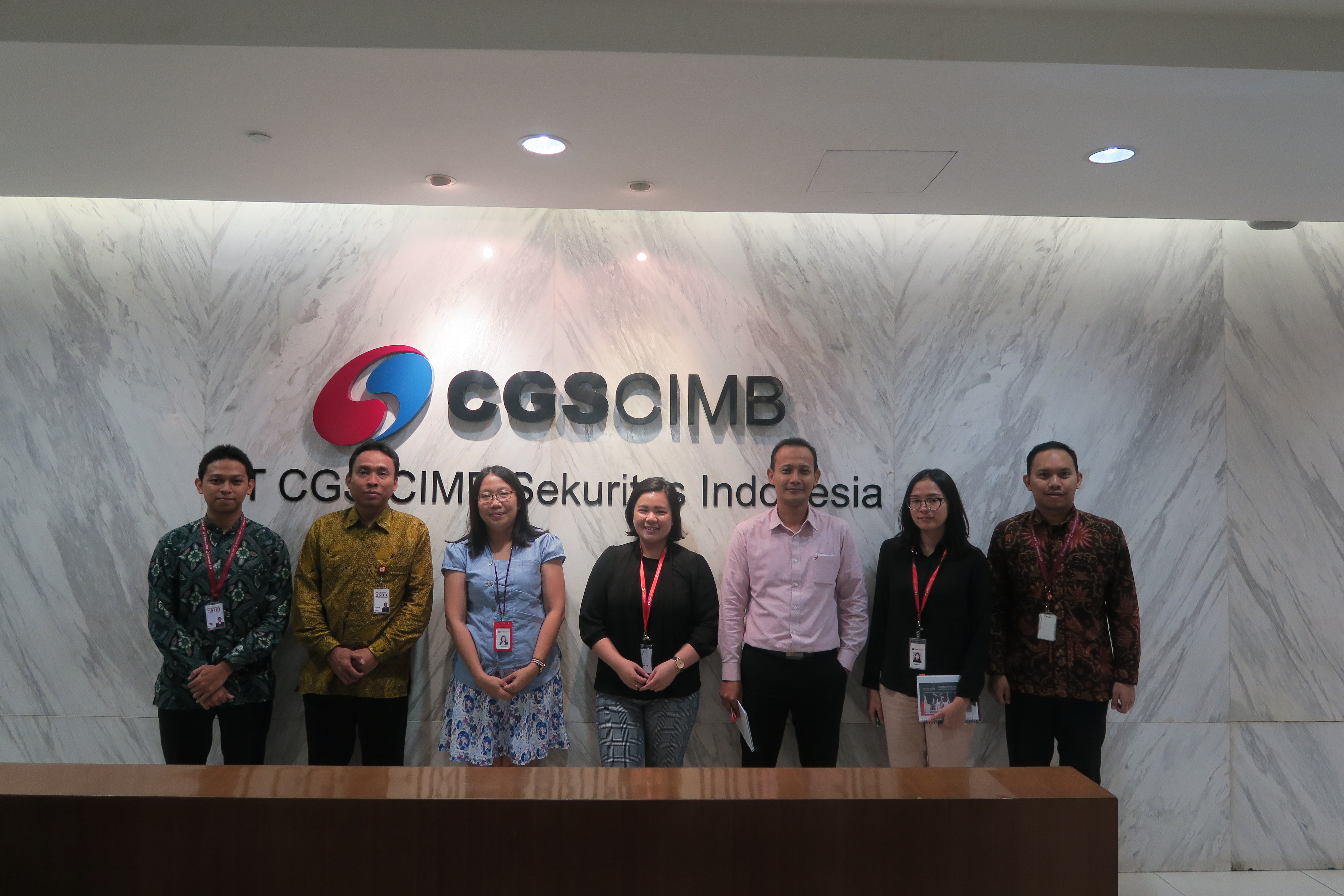 Kunjungan ke PT CGS-CIMB Sekuritas Indonesia dalam Rangka Sosialisasi Dana Perlindungan Pemodal