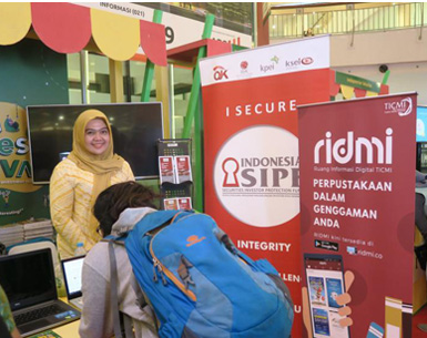 Melakukan Sosialisasi dengan Berpartisipasi dalam Acara Investival 2017