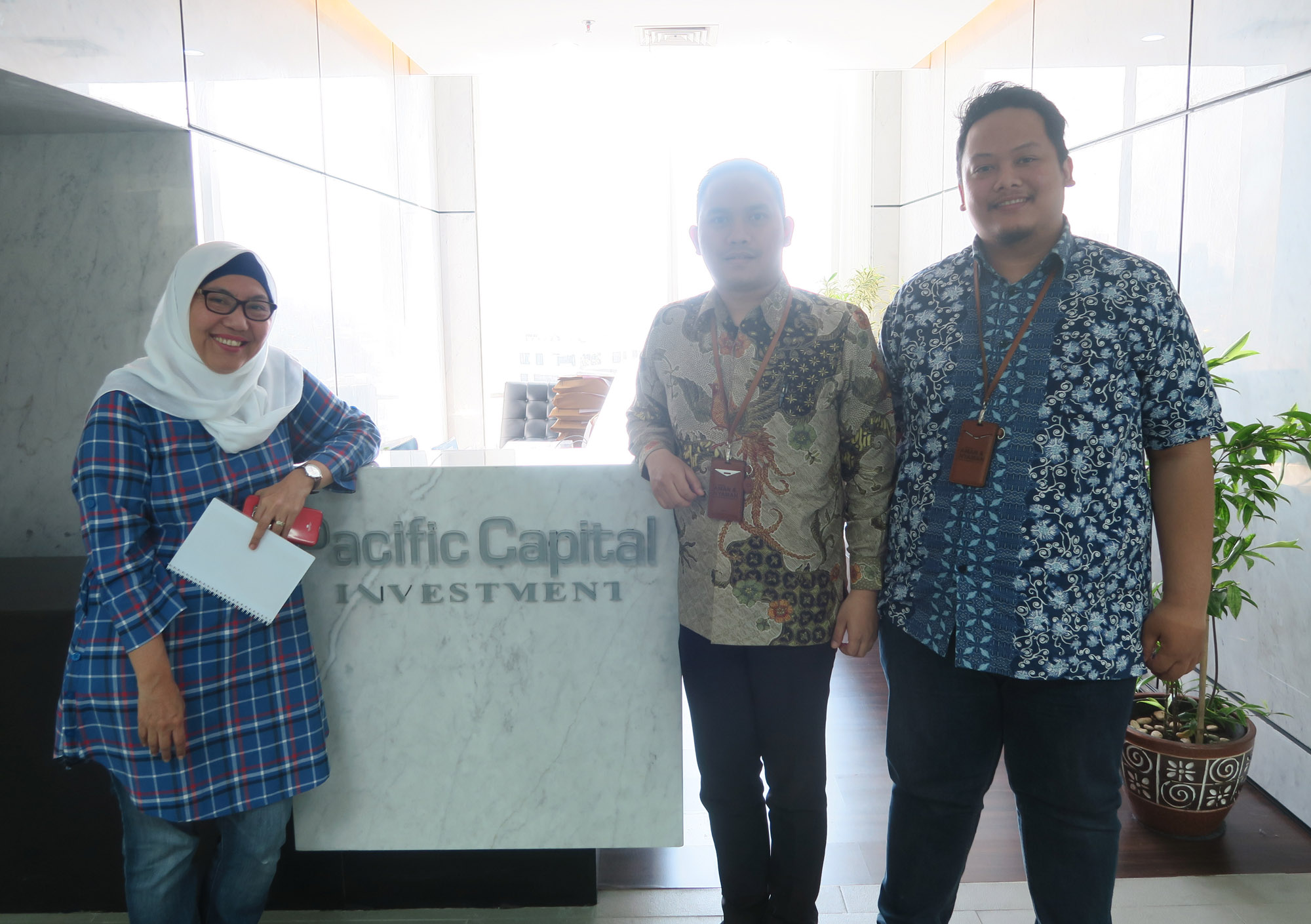 Kunjungan ke Pacific Sekuritas Indonesia Dalam Rangka Sosialisasi Dana Perlindungan Pemodal